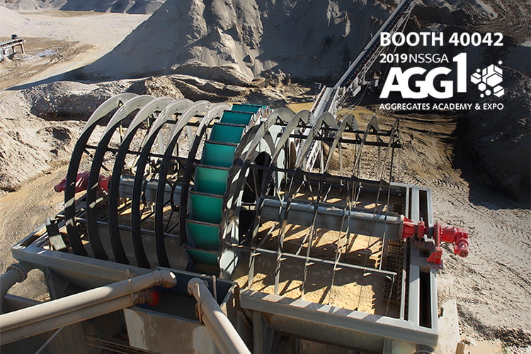 AGG1 Bucket Wheel - Aggregate Dewatering Bucket Wheel at AGG1